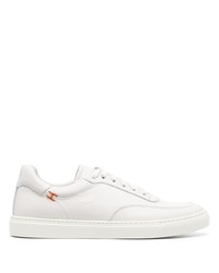 Baskets basses en cuir blanches Henderson Baracco