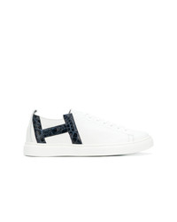 Baskets basses en cuir blanches Henderson Baracco