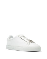 Baskets basses en cuir blanches Philipp Plein