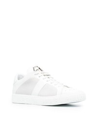 Baskets basses en cuir blanches Philipp Plein