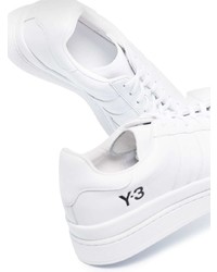 Baskets basses en cuir blanches Y-3