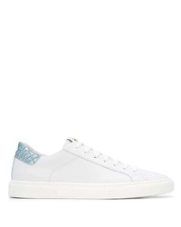 Baskets basses en cuir blanches Hide&Jack