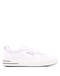 Baskets basses en cuir blanches Hide&Jack