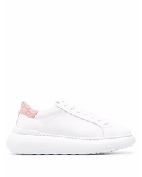 Baskets basses en cuir blanches Hide&Jack