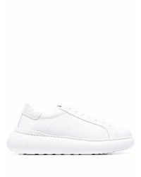 Baskets basses en cuir blanches Hide&Jack