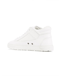 Baskets basses en cuir blanches Etq.