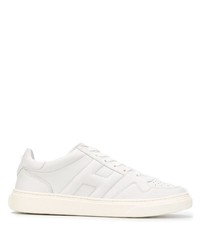 Baskets basses en cuir blanches Hogan