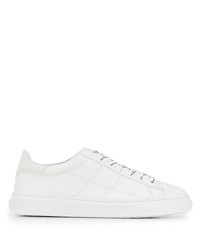 Baskets basses en cuir blanches Hogan