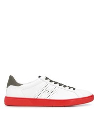 Baskets basses en cuir blanches Hogan