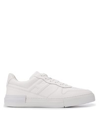 Baskets basses en cuir blanches Hogan