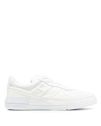 Baskets basses en cuir blanches Hogan