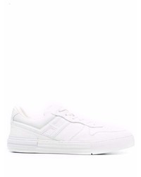 Baskets basses en cuir blanches Hogan