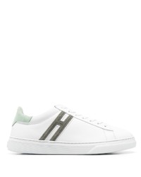 Baskets basses en cuir blanches Hogan