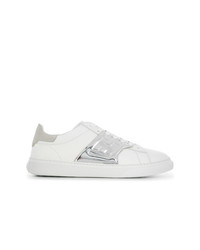 Baskets basses en cuir blanches Hogan