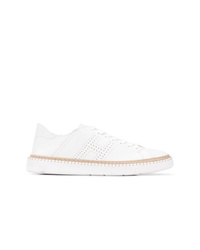 Baskets basses en cuir blanches Hogan