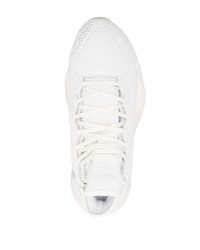 Baskets basses en cuir blanches Y-3