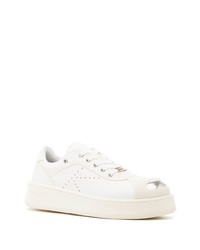 Baskets basses en cuir blanches Kenzo