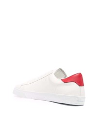 Baskets basses en cuir blanches DSQUARED2