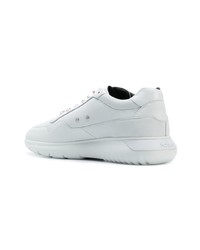 Baskets basses en cuir blanches Hogan