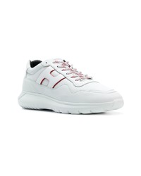 Baskets basses en cuir blanches Hogan