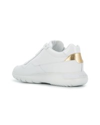 Baskets basses en cuir blanches Hogan