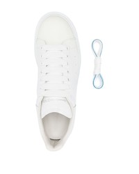 Baskets basses en cuir blanches Alexander McQueen