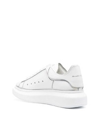 Baskets basses en cuir blanches Alexander McQueen