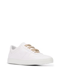 Baskets basses en cuir blanches Yatay