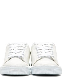 Baskets basses en cuir blanches A.P.C.