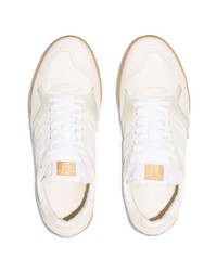 Baskets basses en cuir blanches Tom Ford