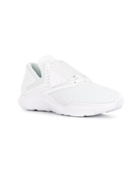 Baskets basses en cuir blanches Nike