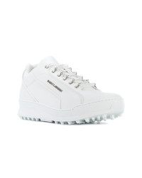 Baskets basses en cuir blanches Saint Laurent