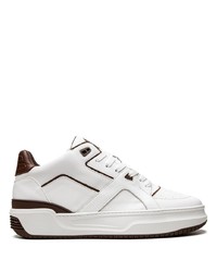 Baskets basses en cuir blanches Just Don