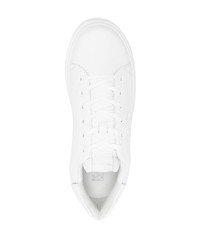 Baskets basses en cuir blanches Karl Lagerfeld