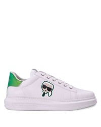 Baskets basses en cuir blanches Karl Lagerfeld