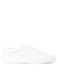 Baskets basses en cuir blanches Koio