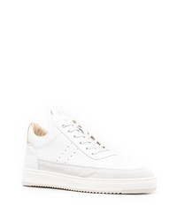 Baskets basses en cuir blanches Filling Pieces