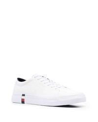 Baskets basses en cuir blanches Tommy Jeans