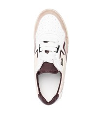 Baskets basses en cuir blanches Rhude