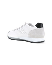 Baskets basses en cuir blanches Hogan