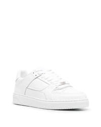 Baskets basses en cuir blanches Represent