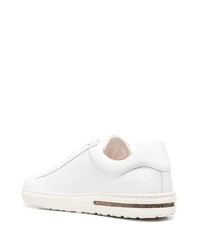 Baskets basses en cuir blanches Birkenstock