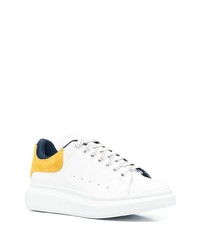 Baskets basses en cuir blanches Alexander McQueen