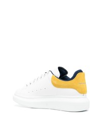 Baskets basses en cuir blanches Alexander McQueen