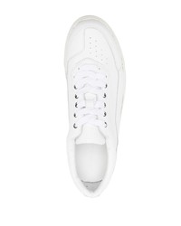 Baskets basses en cuir blanches Harrys Of London