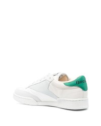 Baskets basses en cuir blanches Reebok