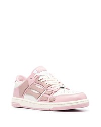 Baskets basses en cuir blanches Amiri