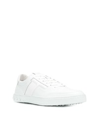 Baskets basses en cuir blanches Tod's