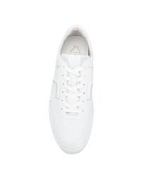 Baskets basses en cuir blanches Tod's