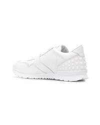 Baskets basses en cuir blanches Tod's